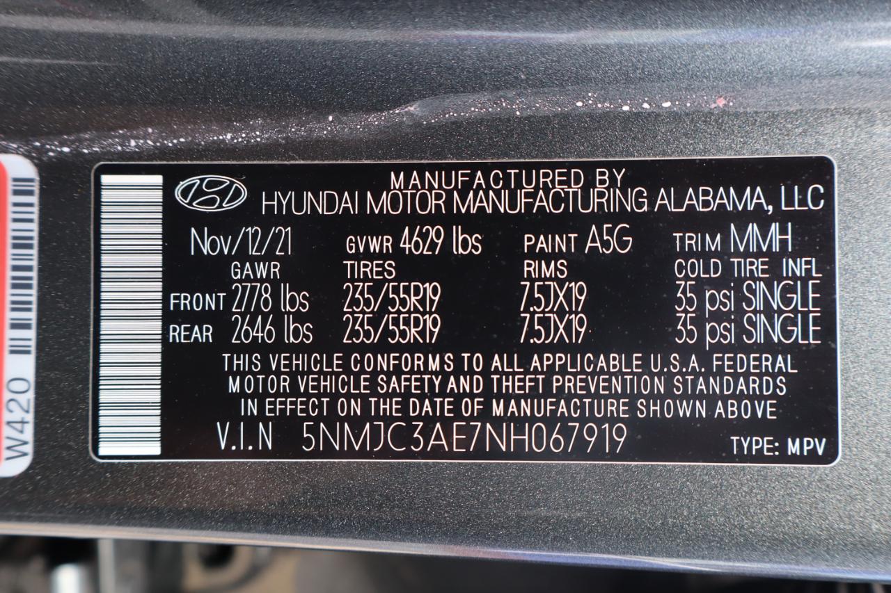 Hyundai Tucson SEL FWD 2022