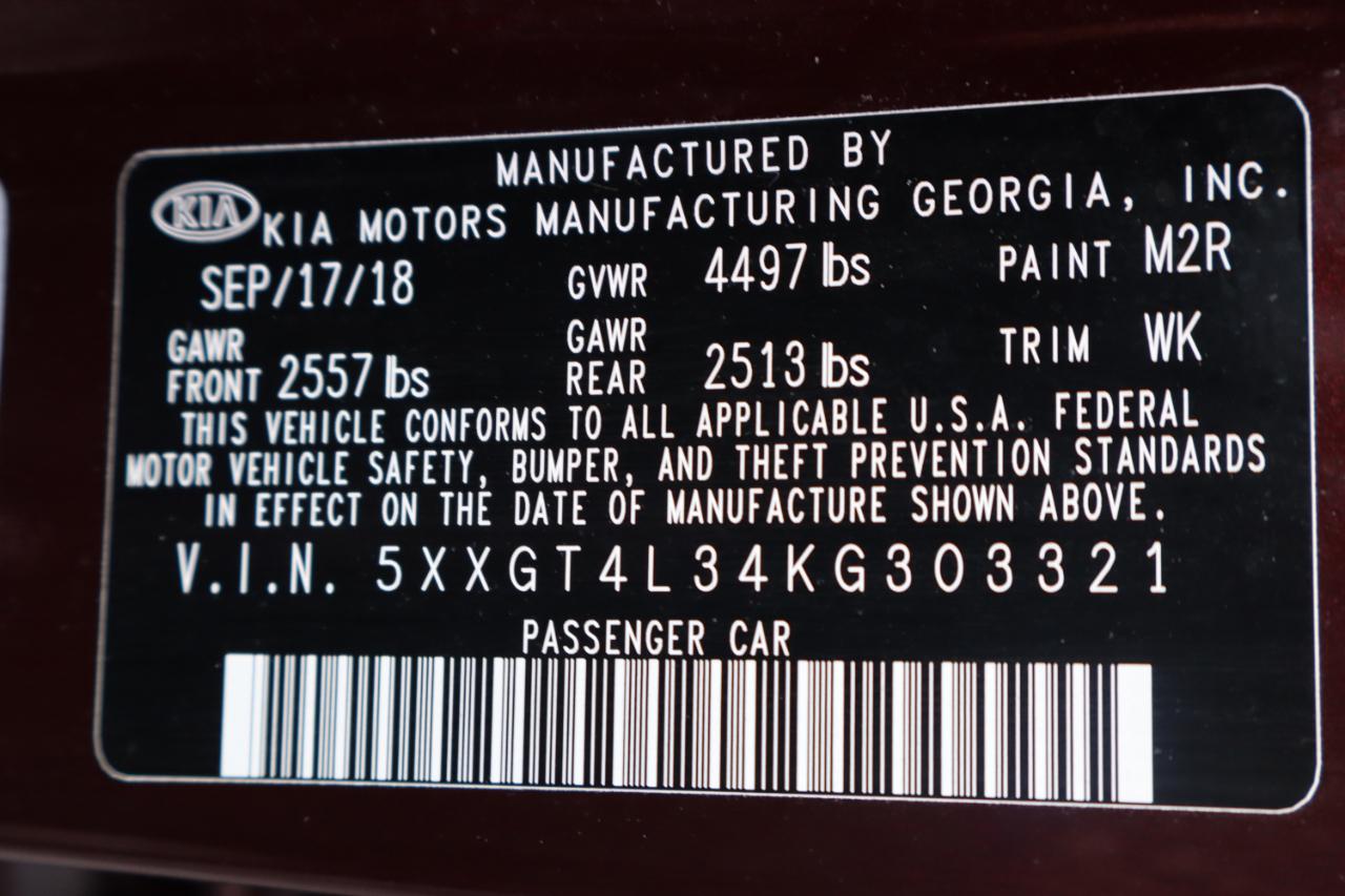 Kia Optima LX Auto 2019