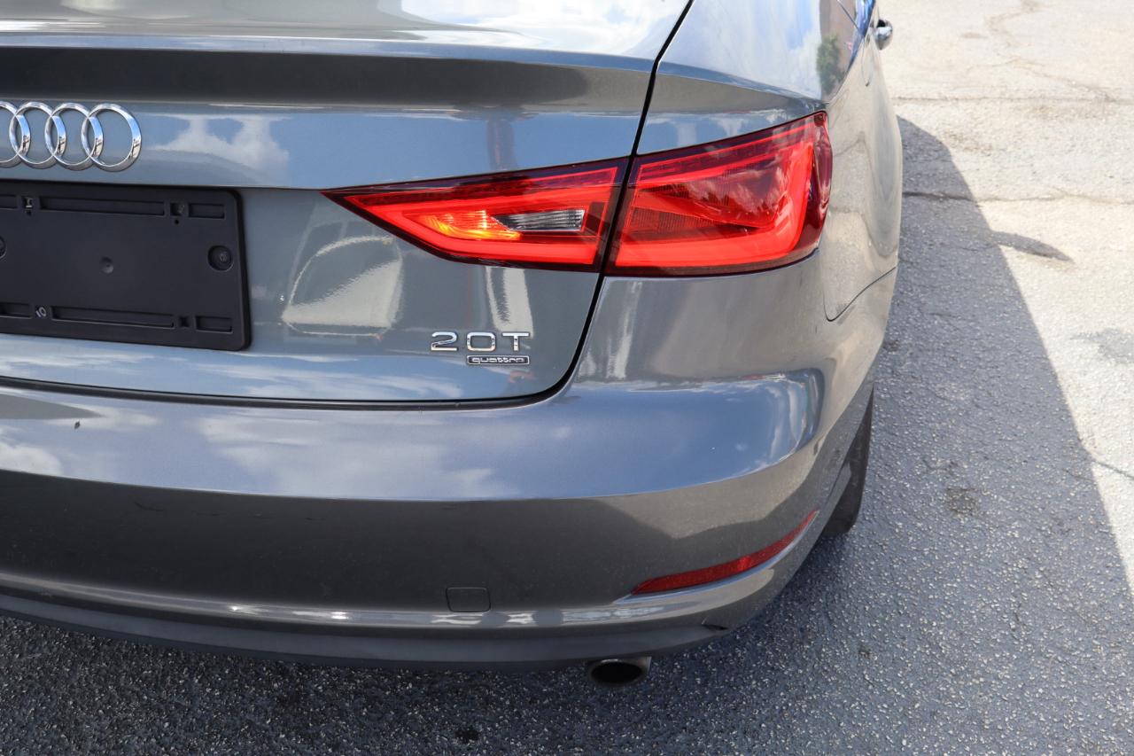 Audi A3 4dr Sdn quattro 2.0T Premium Plus 2015