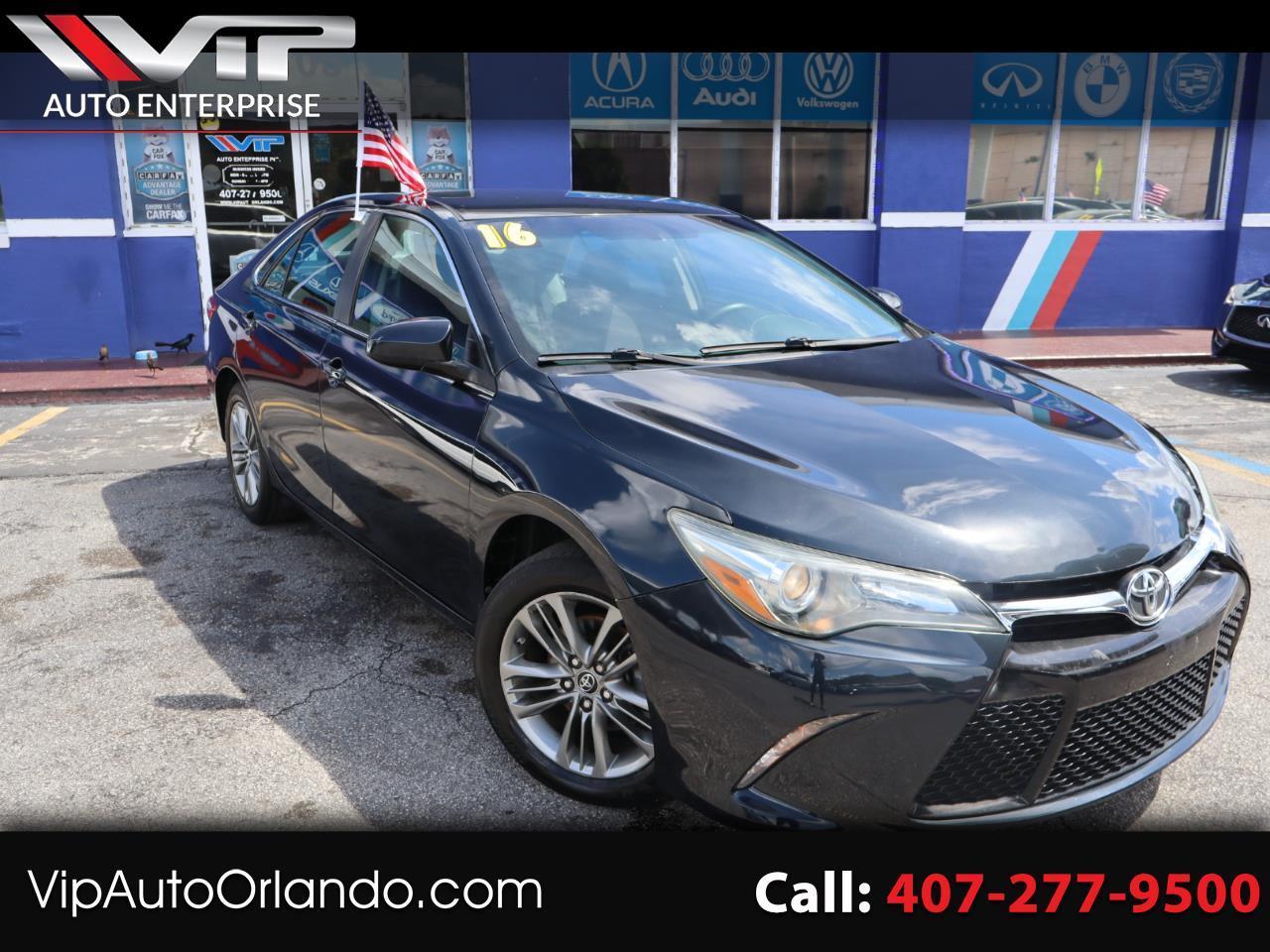 Toyota Camry 4dr Sdn I4 Auto SE w/Special Edition Pkg (Natl) 2016