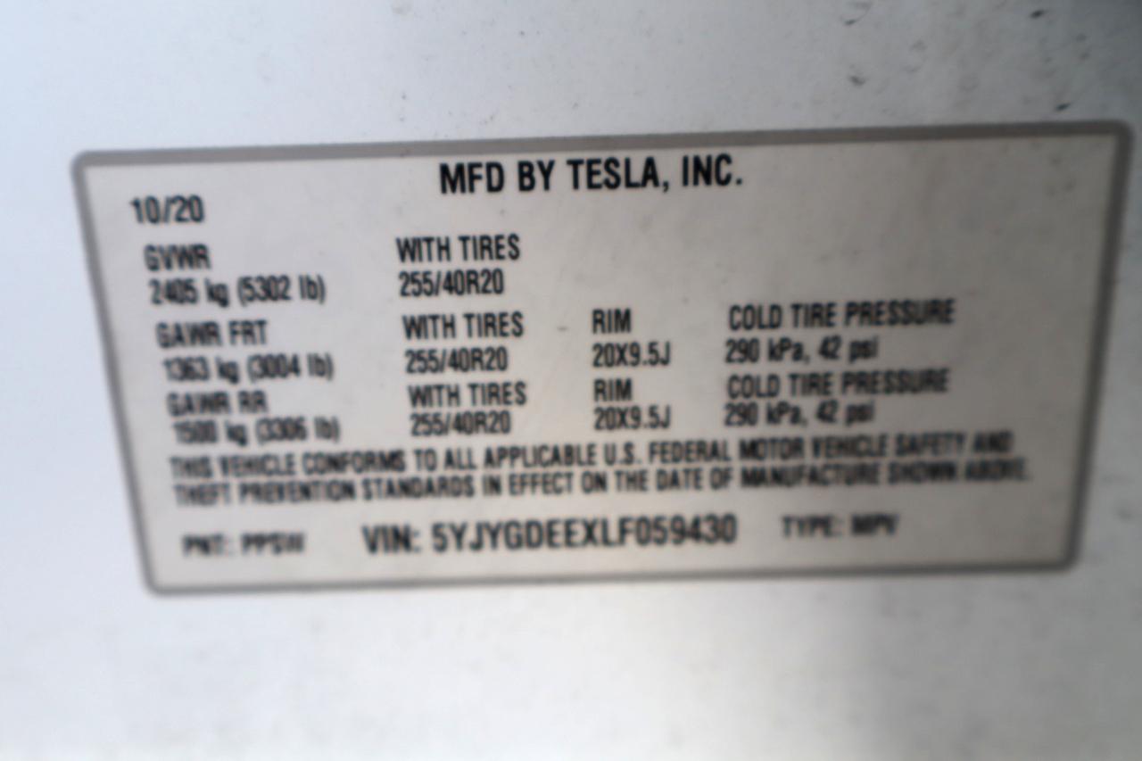 Tesla Model Y Long Range AWD 2020