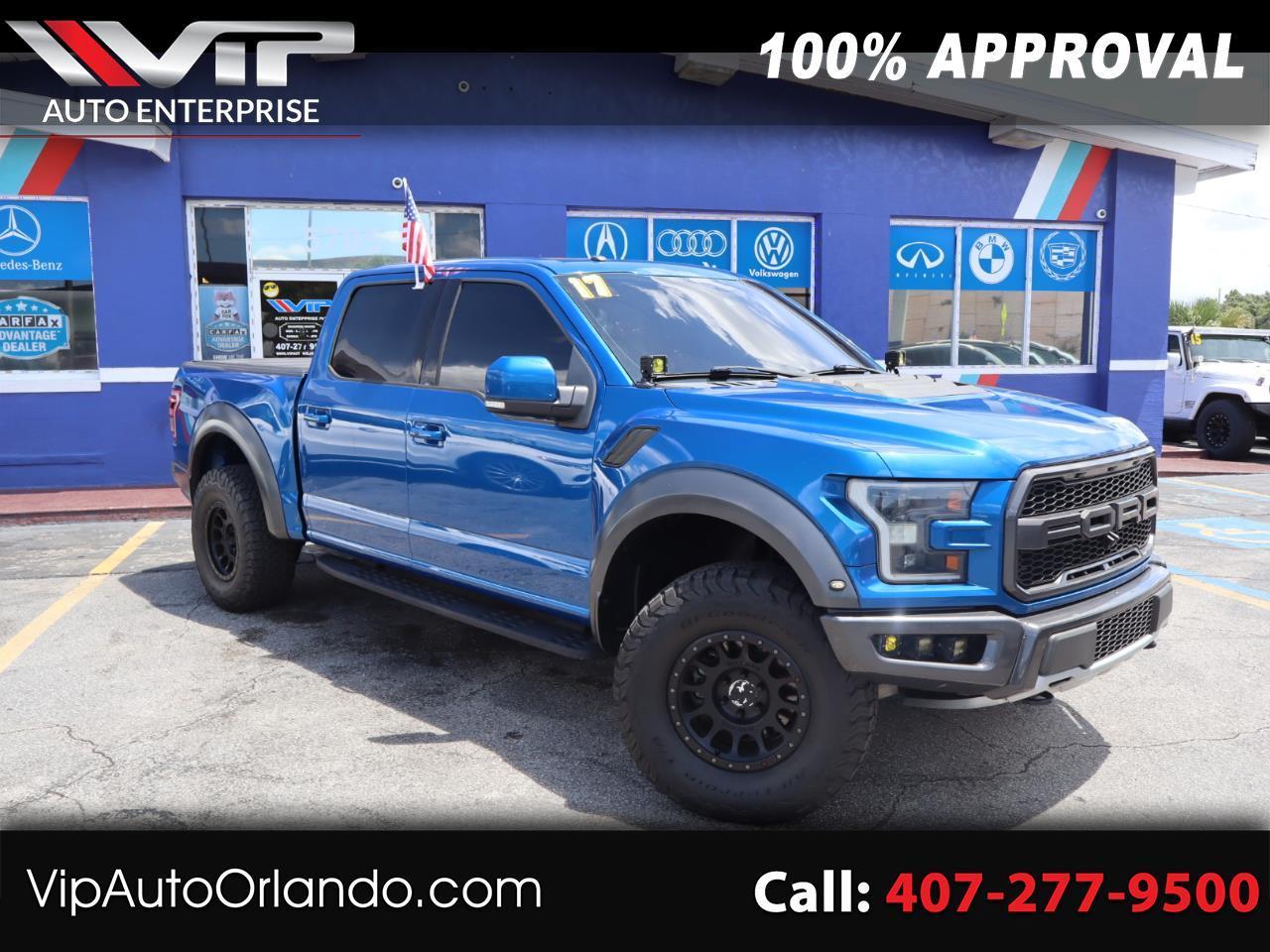 2017 Ford F-150 Raptor 4WD SuperCrew 5.5' Box