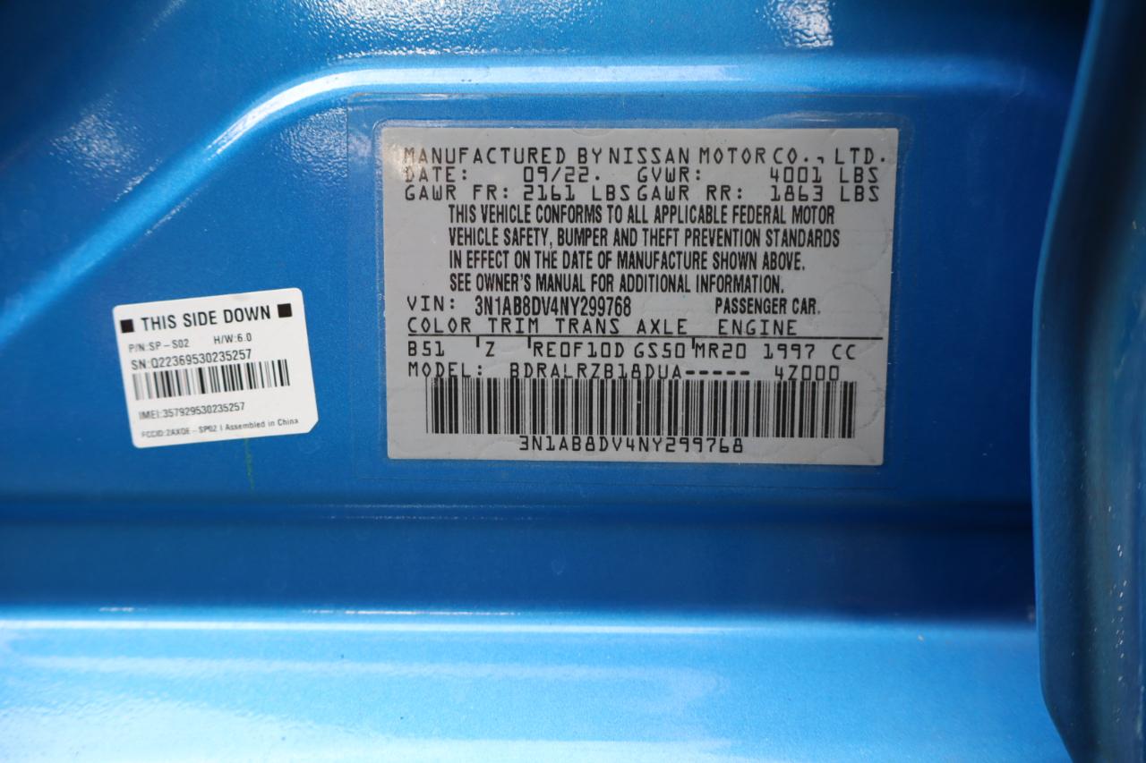 Nissan Sentra SR CVT 2022