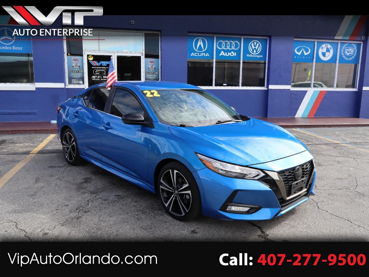  2022 Nissan Sentra SR FWD   