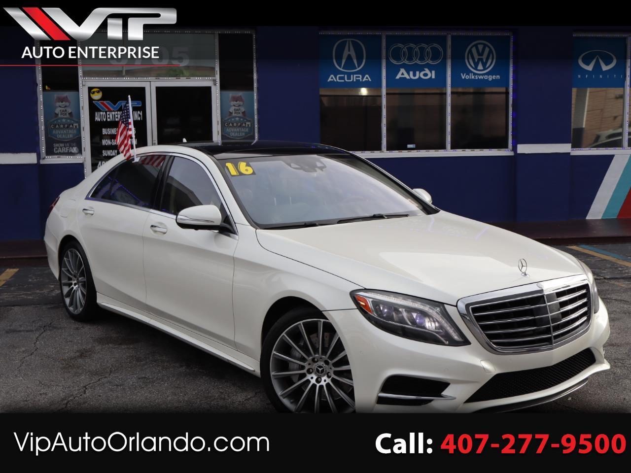 Mercedes-Benz S-Class 4dr Sdn S 550 RWD 2016