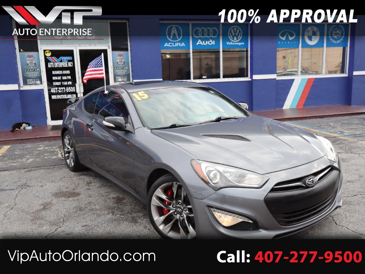 Hyundai Genesis Coupe 2dr 3.8L Auto Ultimate w/Tan Seats 2015