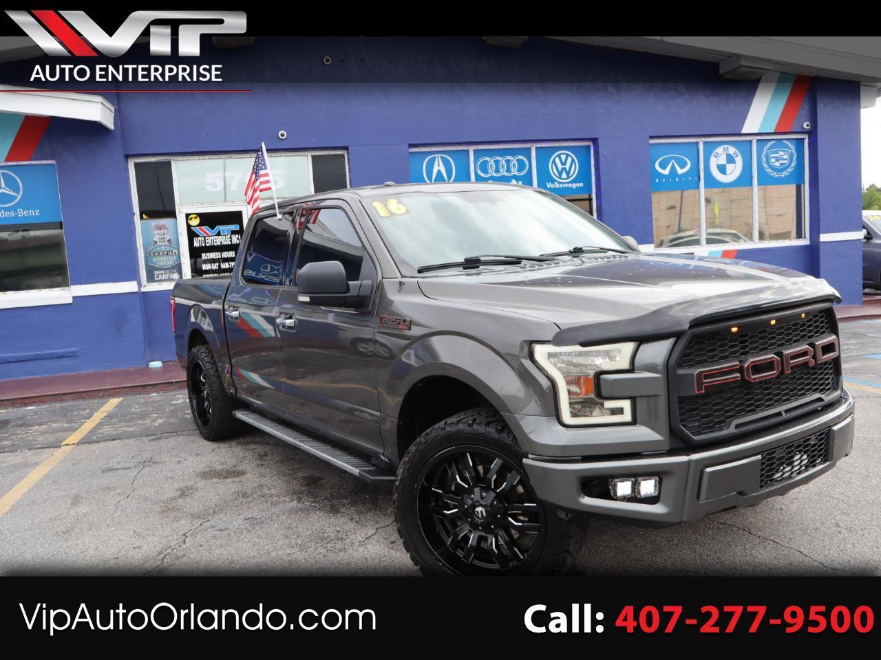 Ford F-150 2WD SuperCrew 145" XLT 2016