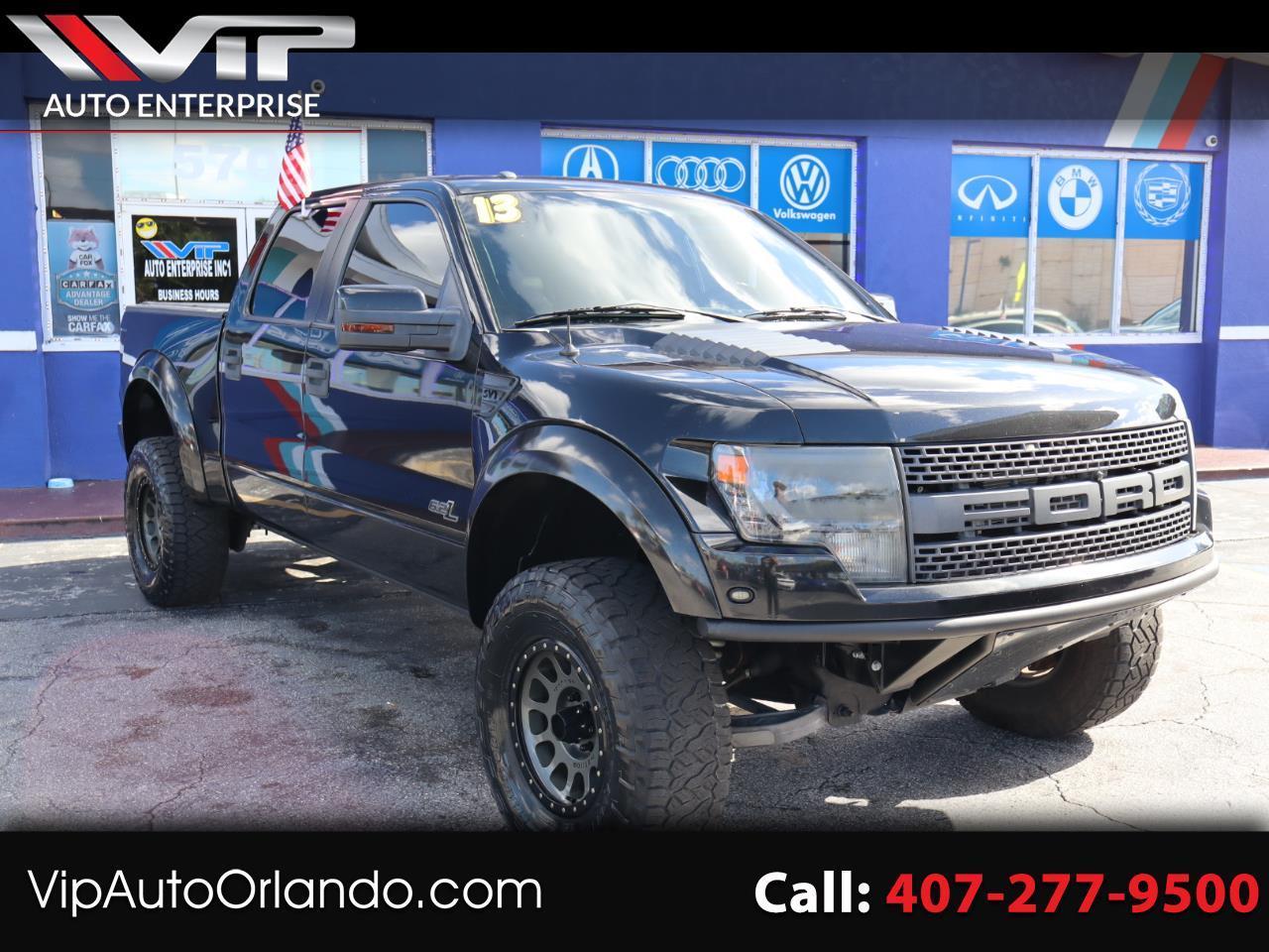 Ford F-150 4WD SuperCrew 145" SVT Raptor 2013
