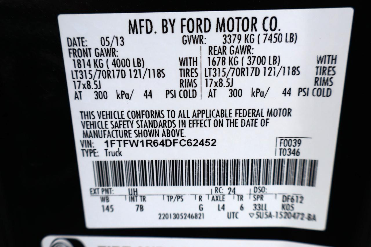 Ford F-150 4WD SuperCrew 145" SVT Raptor 2013