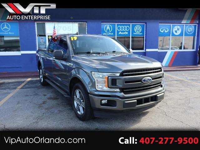 Gray 2019 Ford F-150 Pickup Truck 4X2 Automatic