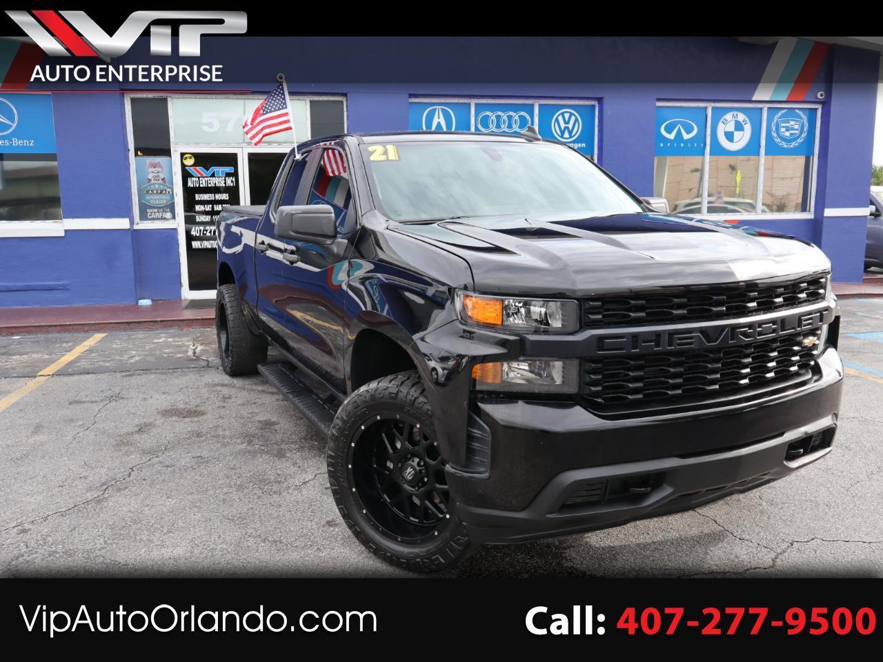 2021 Chevrolet Silverado 1500 2WD Double Cab 147" Custom