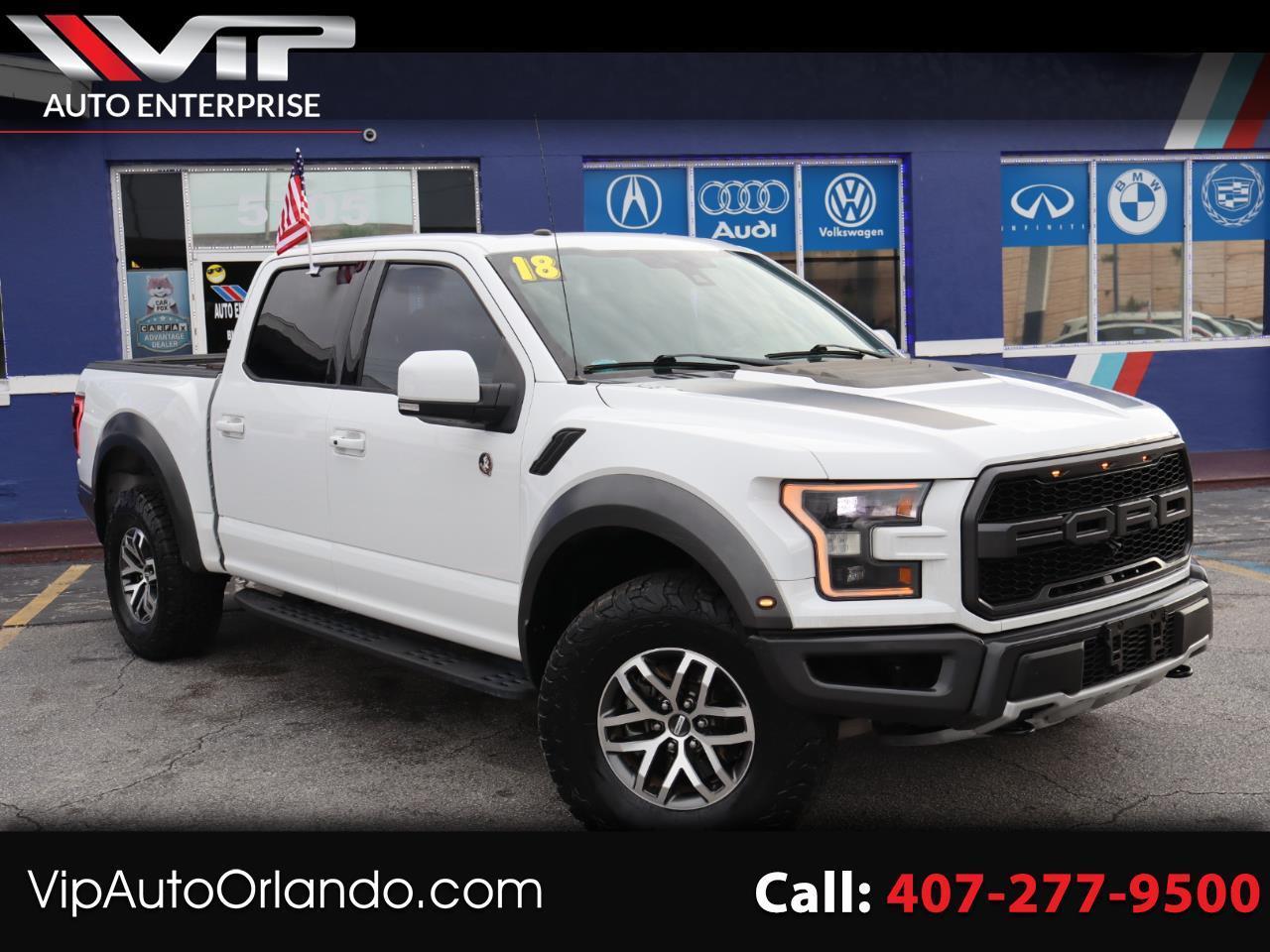 Ford F-150 Raptor 4WD SuperCrew 5.5' Box 2018