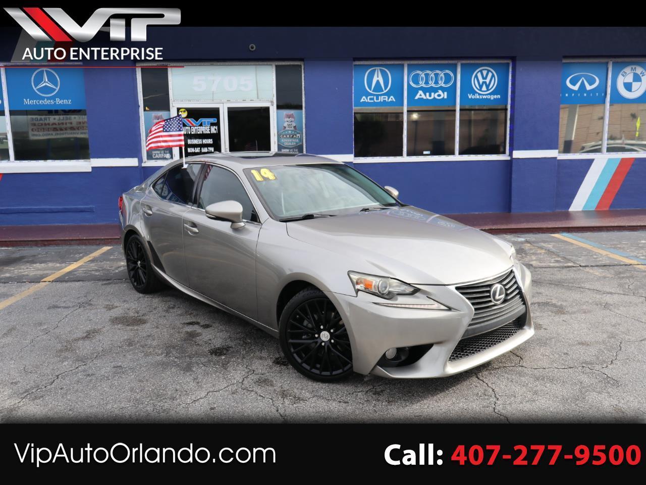 Lexus IS 250 4dr Sport Sdn Auto RWD 2014