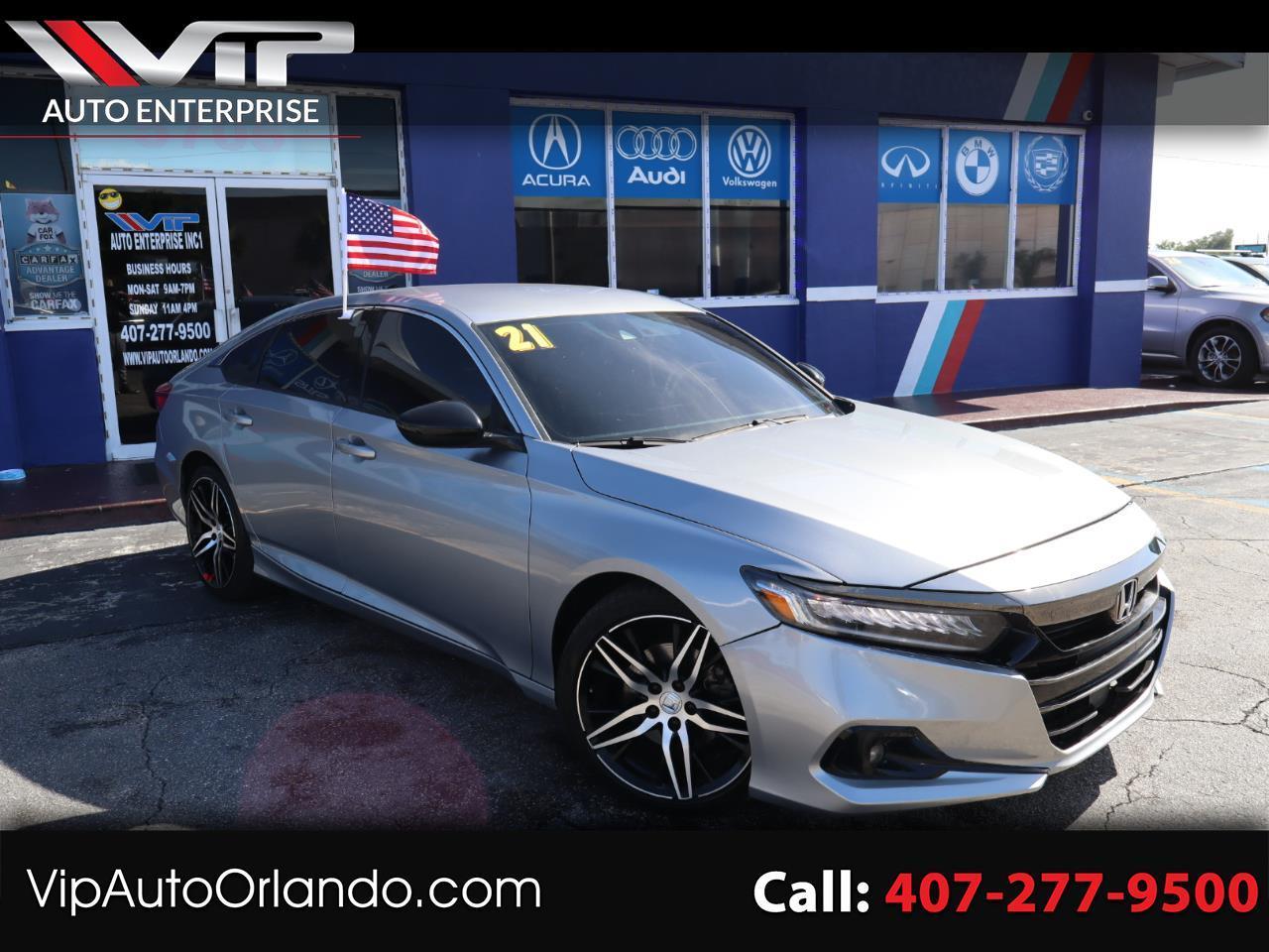 2021 Honda Accord Sedan Sport 1.5T CVT