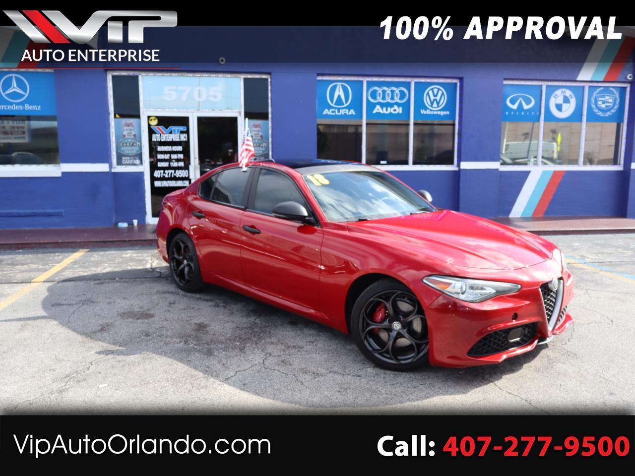 2018 Alfa Romeo Giulia Ti Sport AWD