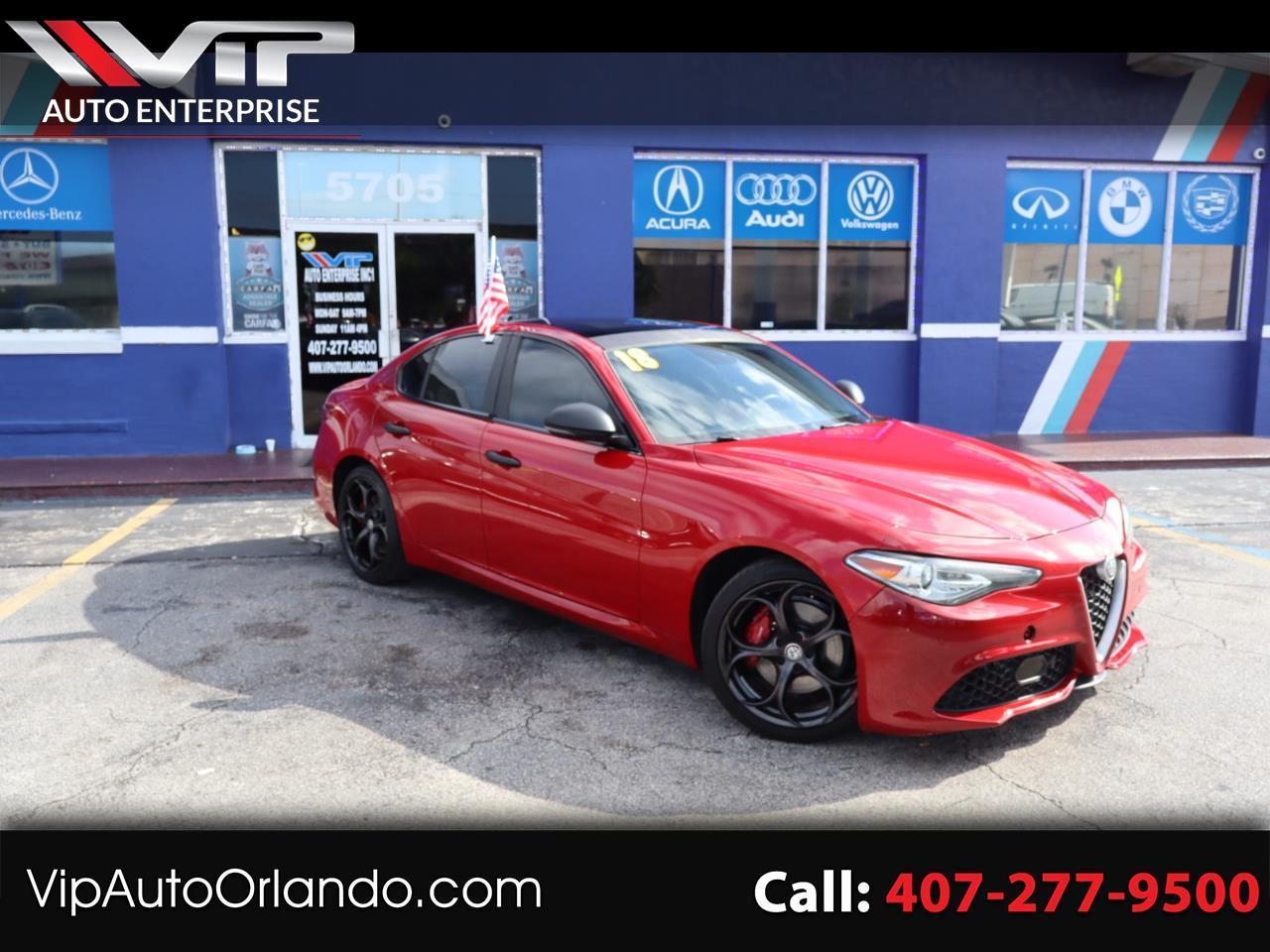 2018 Alfa Romeo Giulia Ti Sport AWD