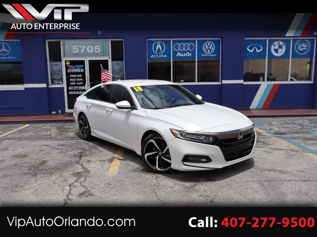 Honda Accord Sedan Sport 1.5T CVT 2018