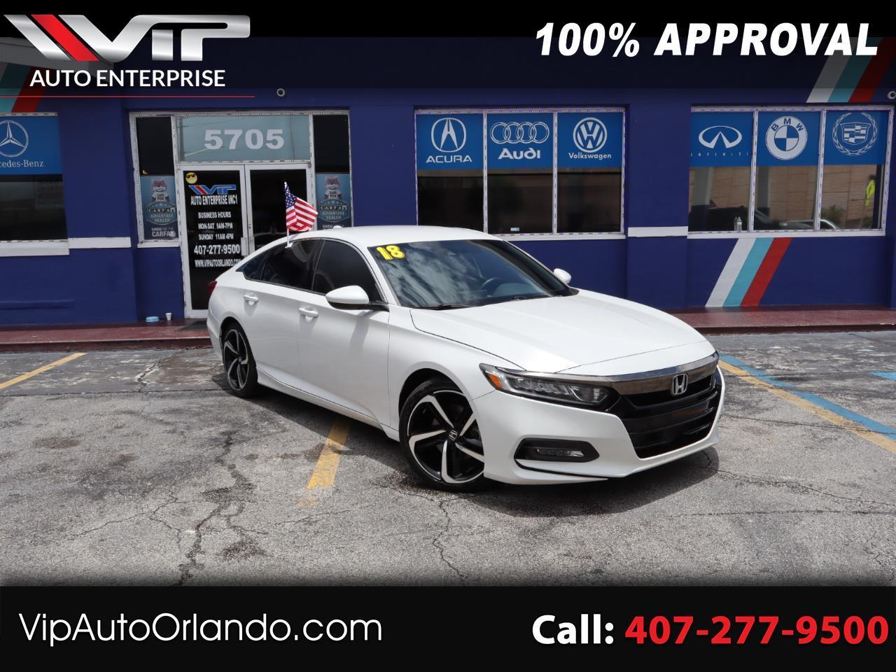 2018 Honda Accord Sedan Sport 1.5T CVT