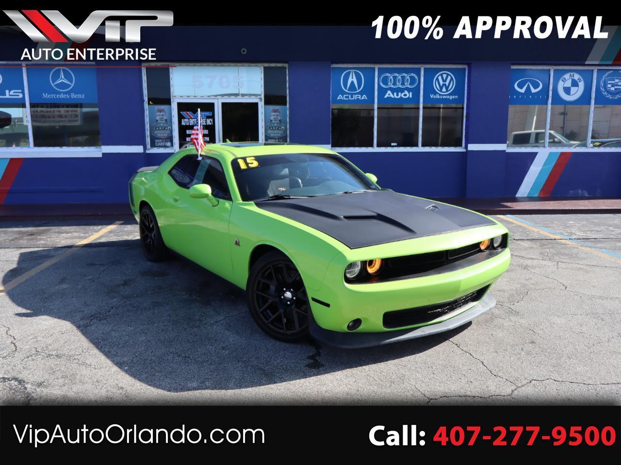 2015 Dodge Challenger 2dr Cpe R/T Scat Pack