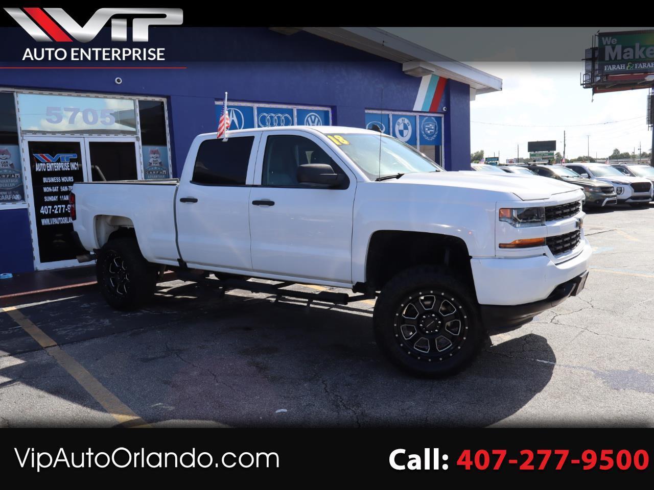 2018 Chevrolet Silverado 1500 4WD Crew Cab 153.0" Custom