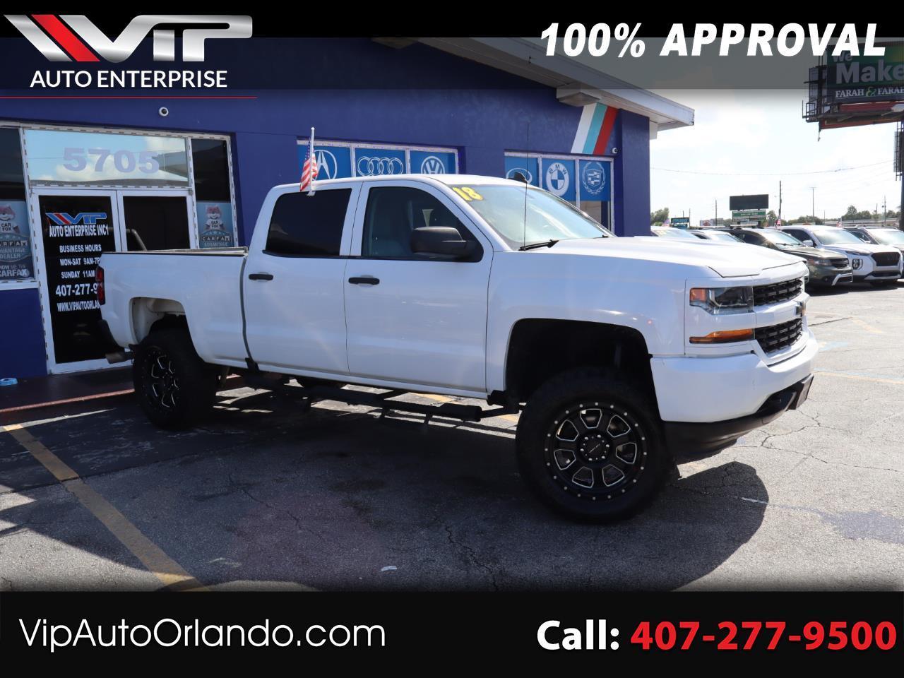 2018 Chevrolet Silverado 1500 4WD Crew Cab 153.0" Custom