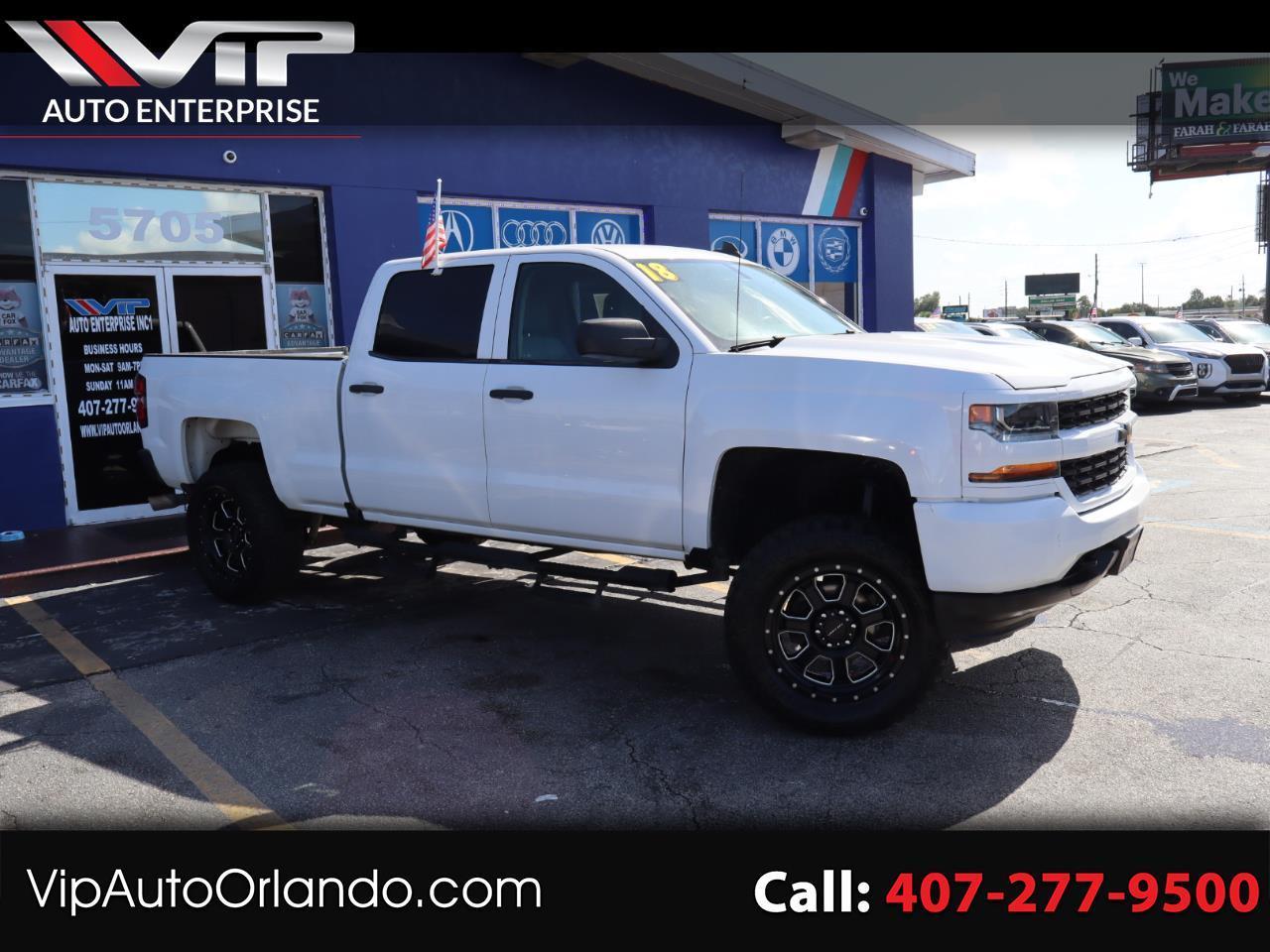 2018 Chevrolet Silverado 1500 4WD Crew Cab 153.0" Custom