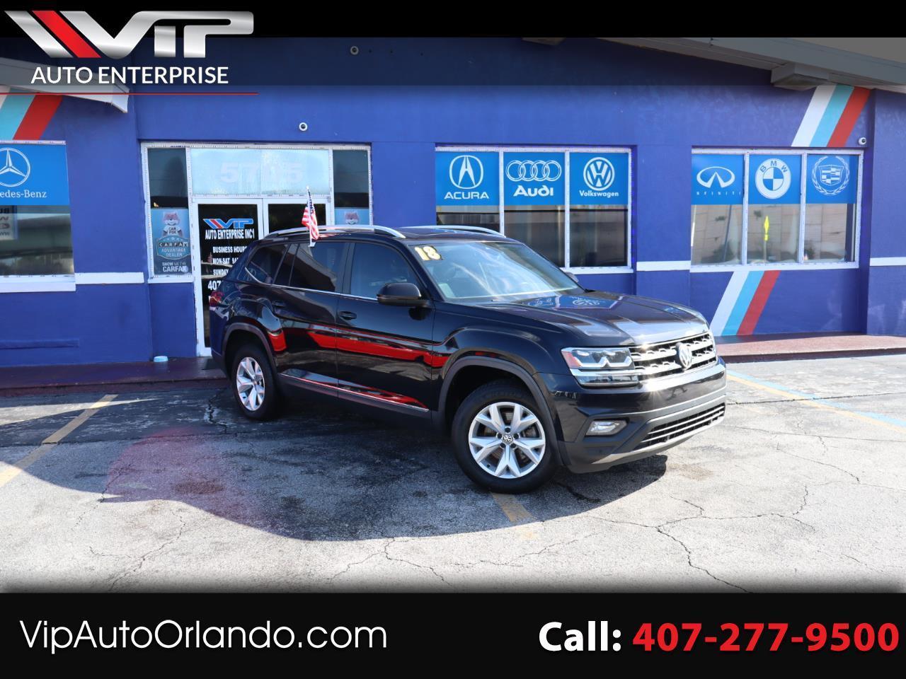 Volkswagen Atlas 3.6L V6 SEL FWD 2018