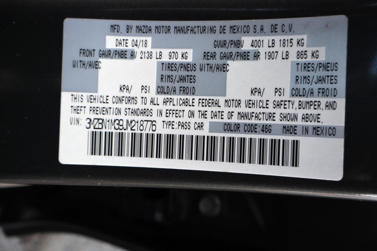 Mazda Mazda3 5-Door Grand Touring Manual 2018