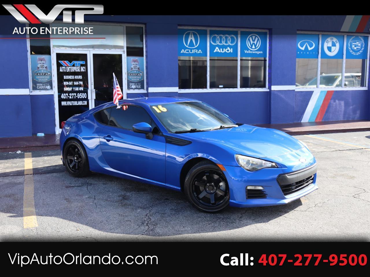 Subaru BRZ 2dr Cpe Man Premium 2016