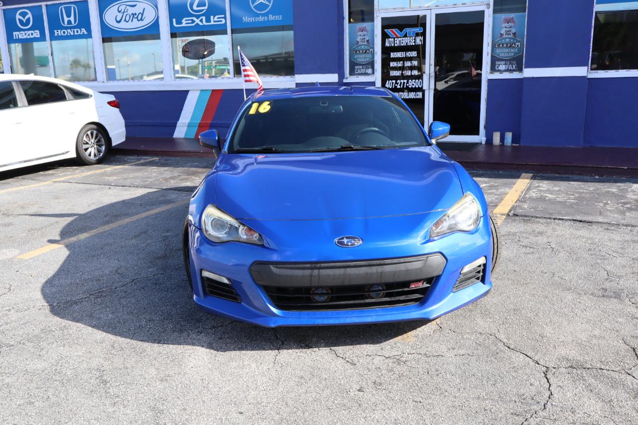 Subaru BRZ 2dr Cpe Man Premium 2016