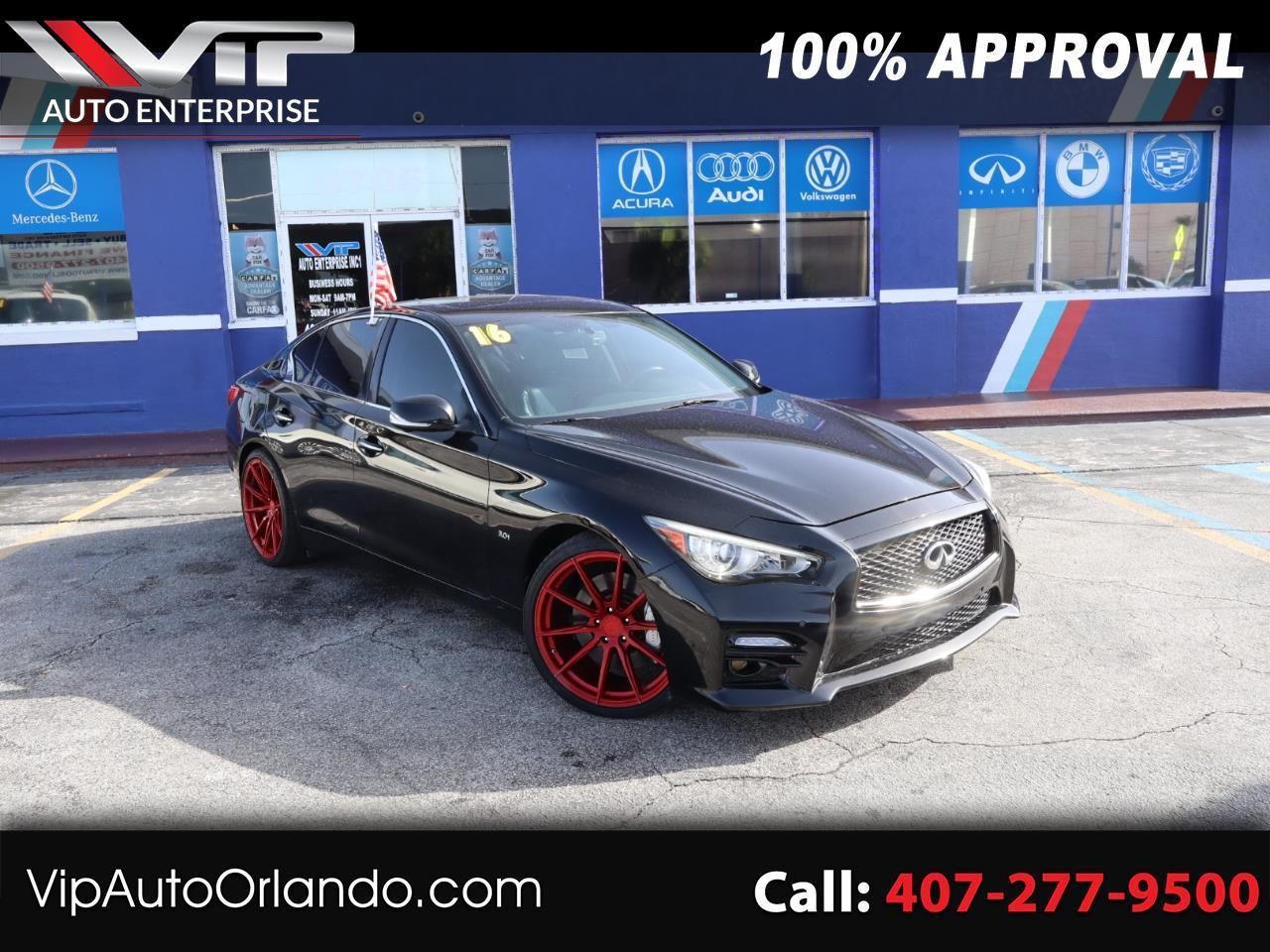 2016 Infiniti Q50 4dr Sdn 3.0t Sport RWD