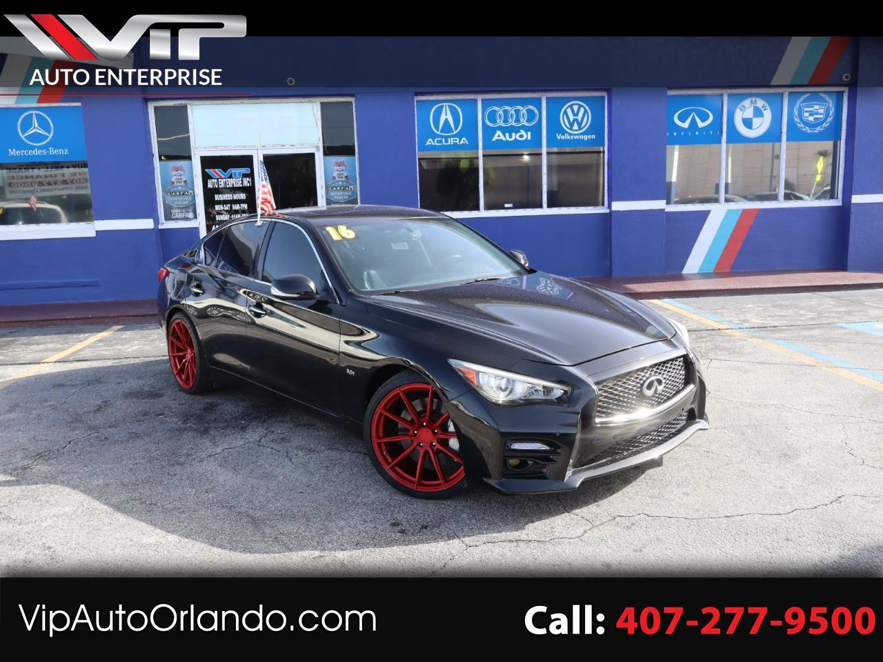 2016 Infiniti Q50 4dr Sdn 3.0t Sport RWD