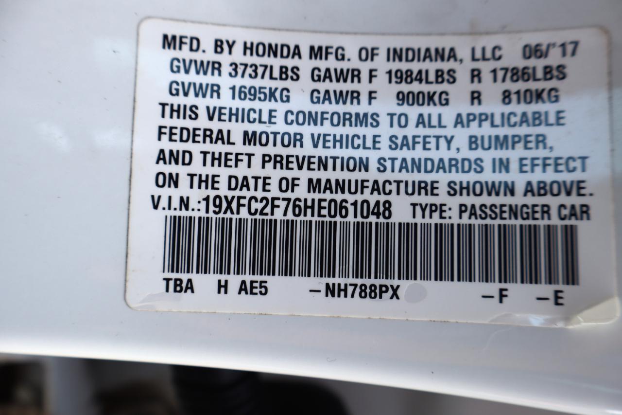 Honda Civic Sedan EX CVT 2017
