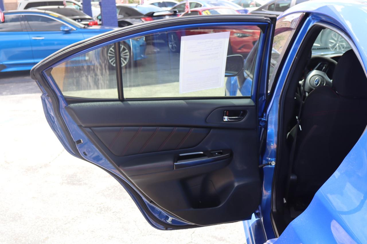 Subaru WRX Premium Manual 2020