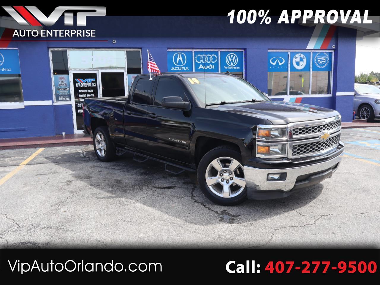 2014 Chevrolet Silverado 1500 2WD Double Cab 143.5" LT w/1LT