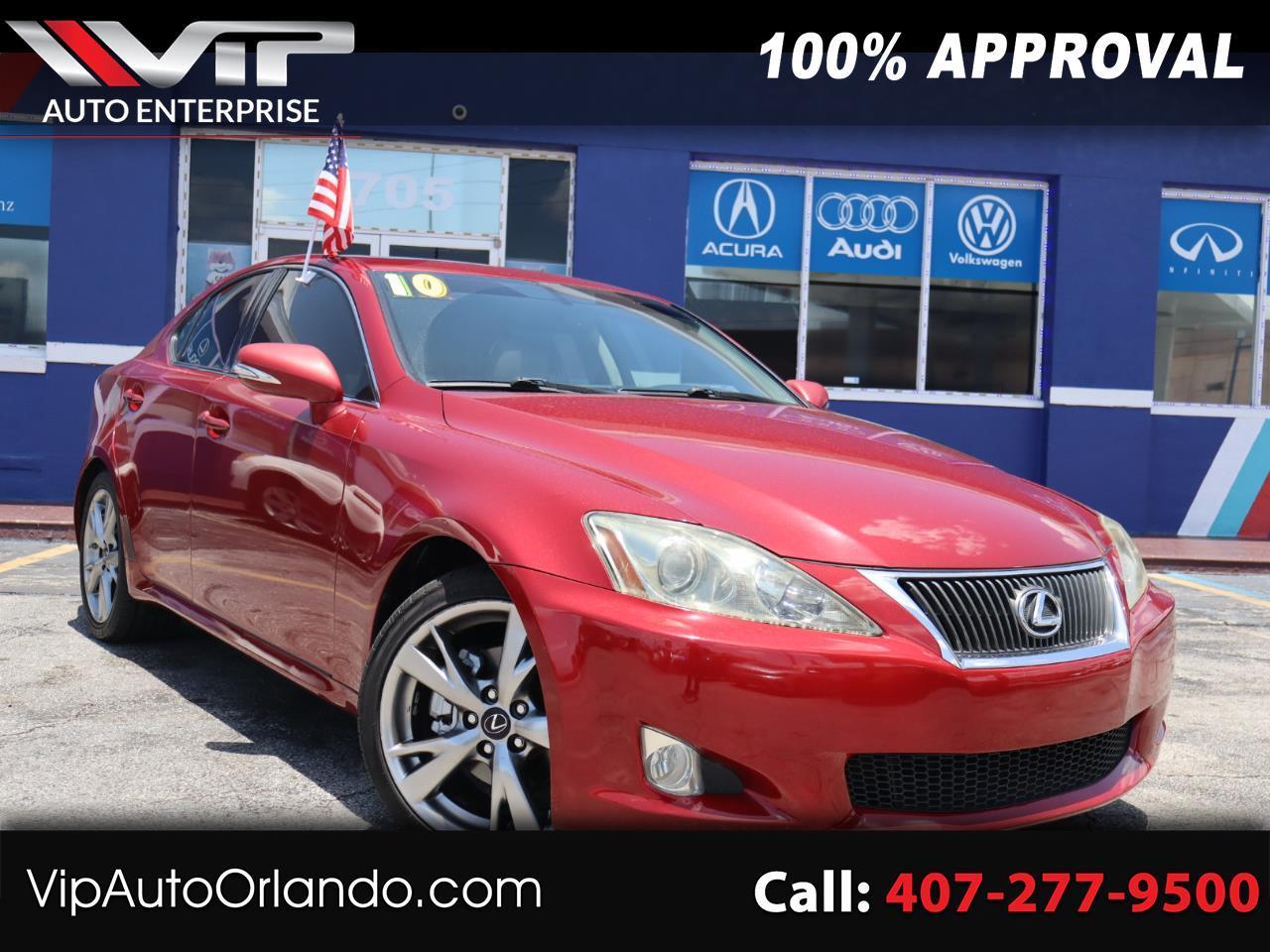 2010 Lexus IS 250 4dr Sport Sdn Man RWD