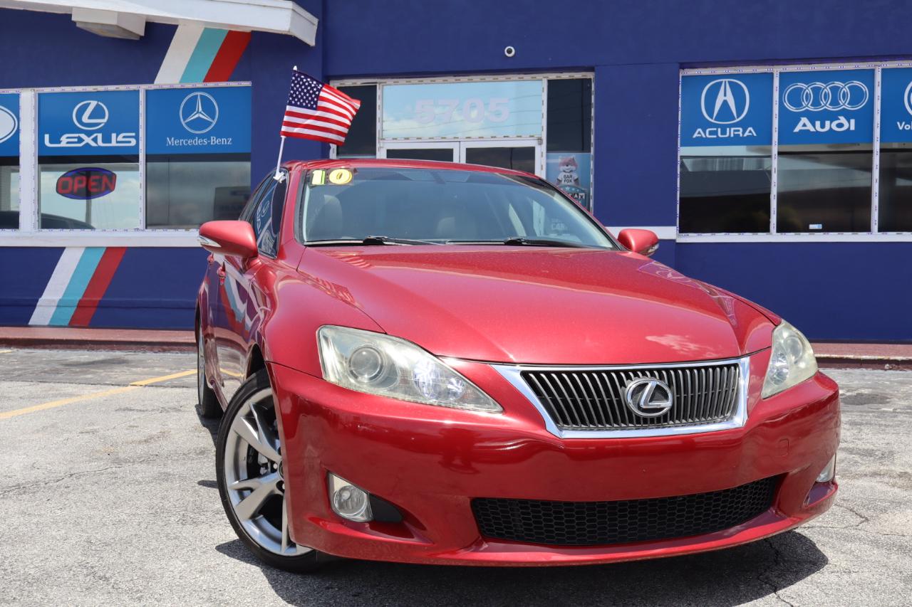 Lexus IS 250 4dr Sport Sdn Man RWD 2010