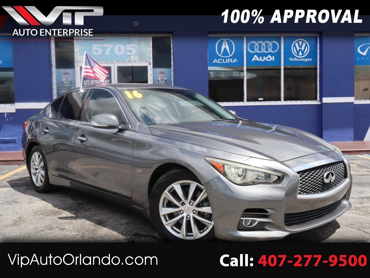 2016 Infiniti Q50 4dr Sdn 3.0t Premium RWD