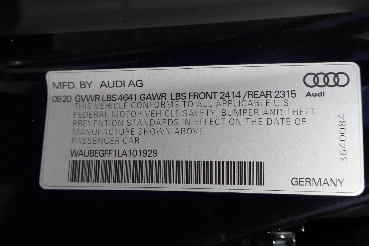 Audi A3 Sedan S line Premium 45 TFSI quattro 2020