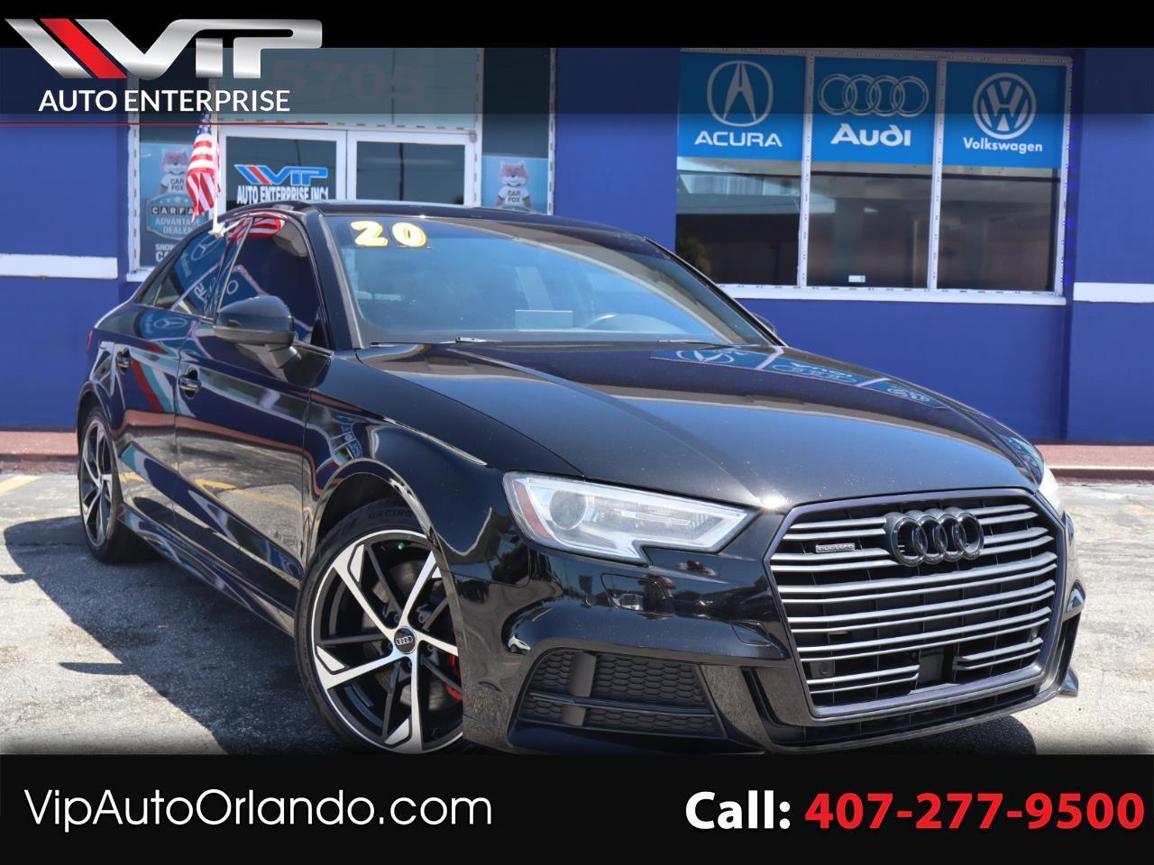 2020 Audi A3 Sedan S line Premium 45 TFSI quattro