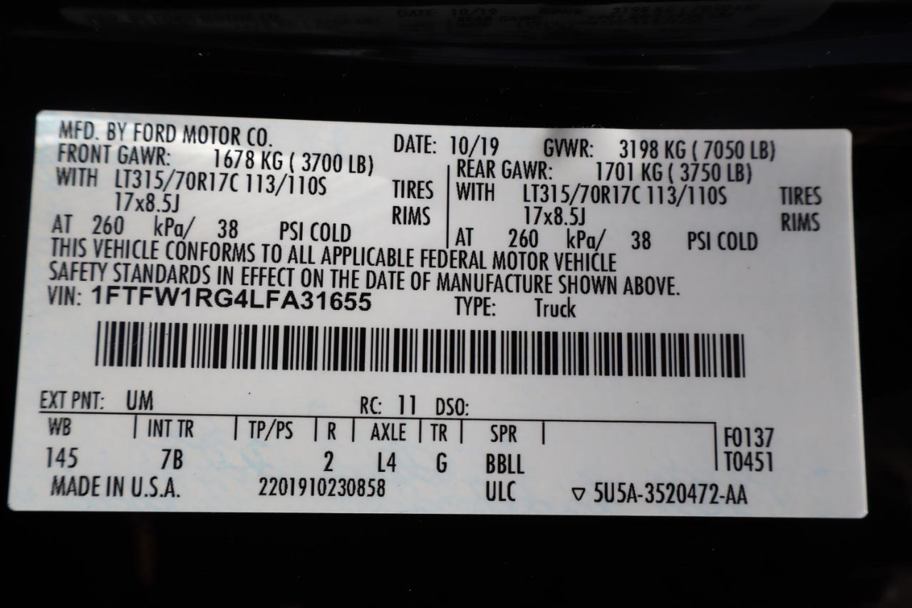 Ford F-150 Raptor 4WD SuperCrew 5.5' Box 2020