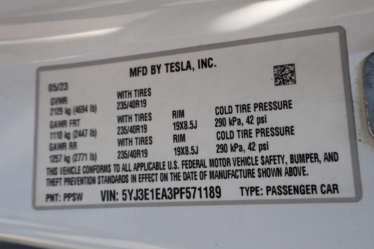 Tesla Model 3 RWD 2023