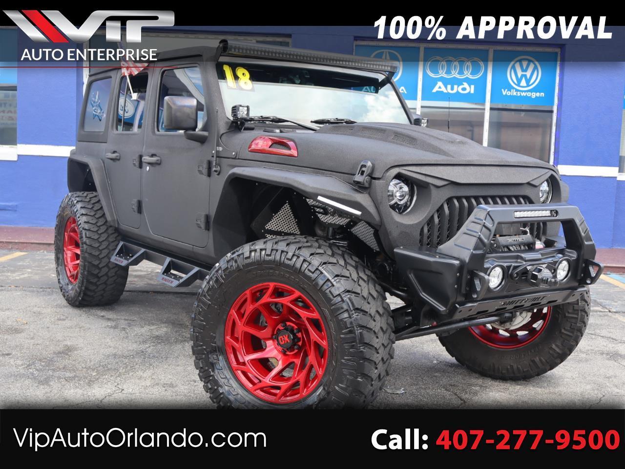 2018 Jeep Wrangler Unlimited Sahara 4x4