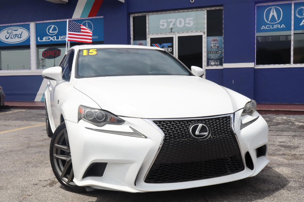 Lexus IS 250 4dr Sport Sdn RWD 2015