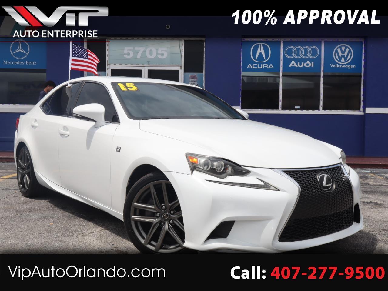 Lexus IS 250 4dr Sport Sdn RWD 2015