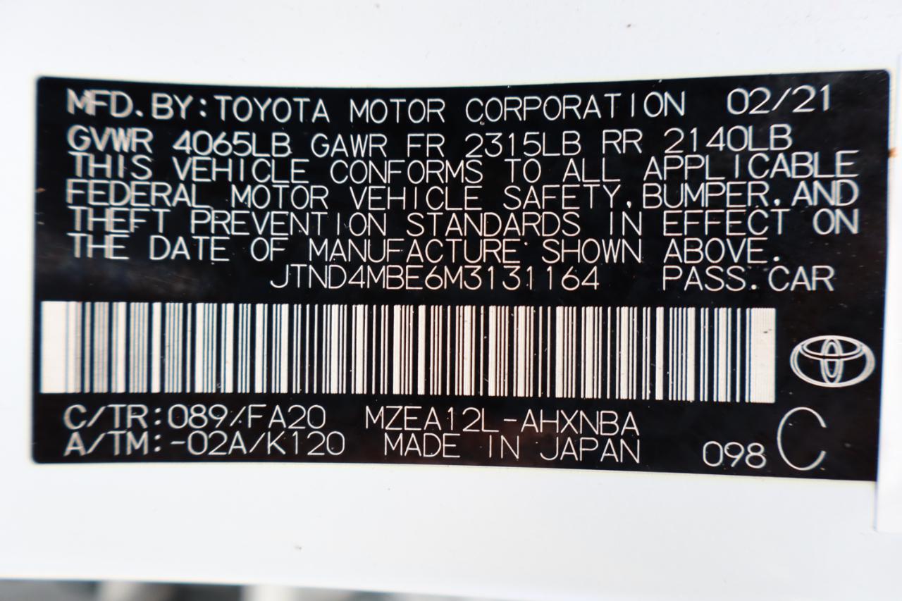 Toyota Corolla Hatchback Nightshade CVT (Natl) 2021