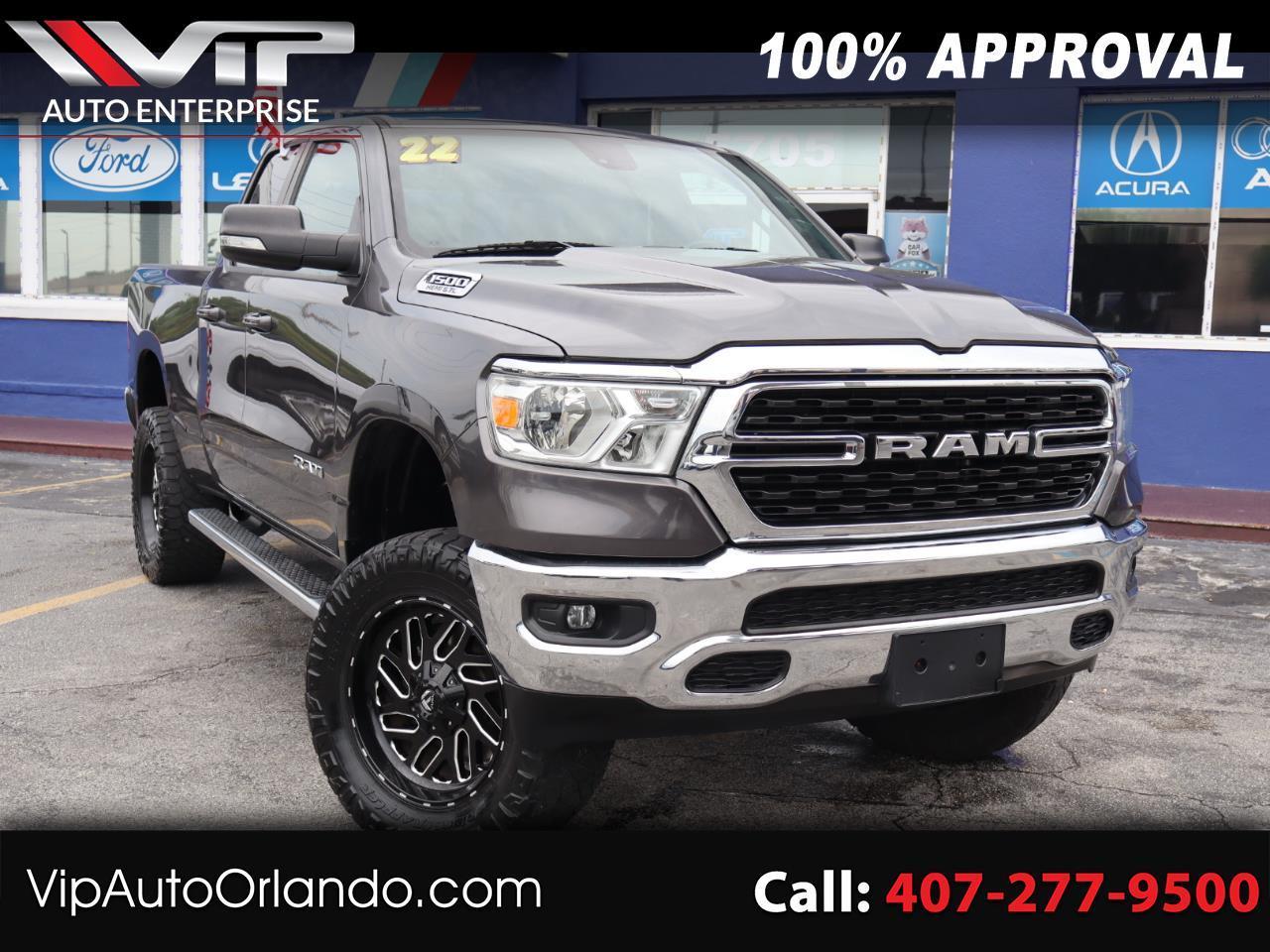 RAM 1500 Big Horn 4x2 Quad Cab 6'4" Box 2022
