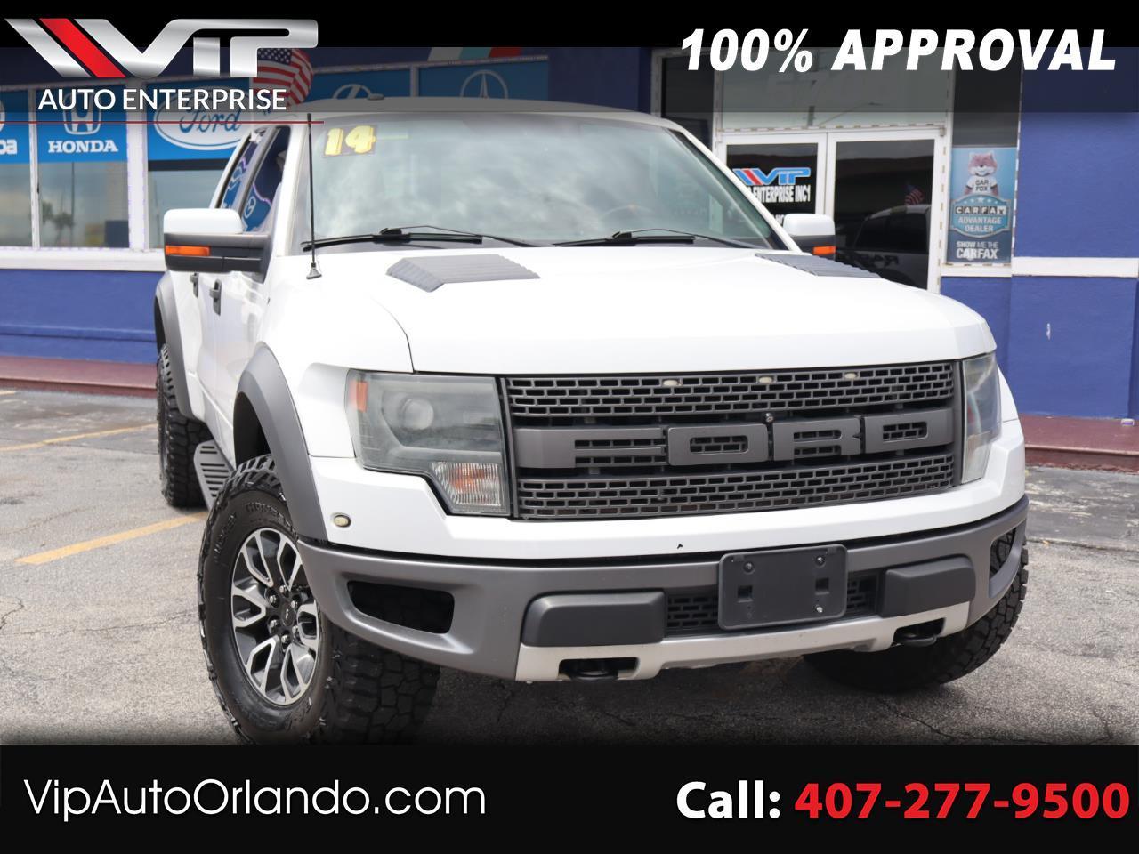 Ford F-150 4WD SuperCrew 145" SVT Raptor 2014