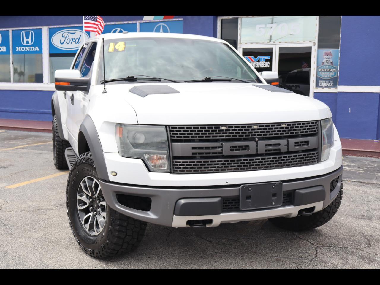 Ford F-150 4WD SuperCrew 145" SVT Raptor 2014
