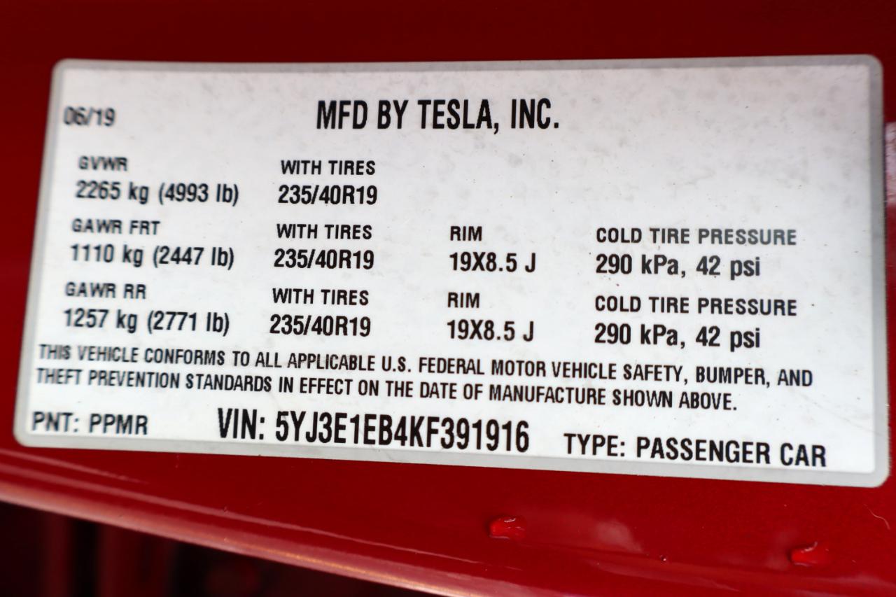 Tesla Model 3 Performance AWD 2019